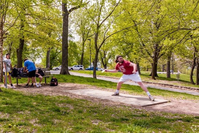 Waterwork Park is home to a disc golf course for residents to enjoy the outside of Briarcliff.