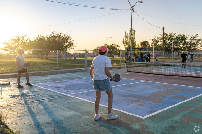 Join a pickleball match at Henry Miramontes Memorial Park.
