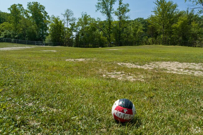 Open sports playing field for students at Haviland Elementary School in Waterford.
