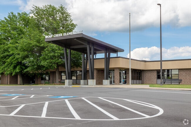 Wolf Creek Elementary is located in the heart of the Wolf Creek Estates Neighborhood.