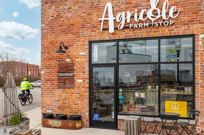 Agricole provides a wide selection of locally produced goods to Sylvan Township shoppers.