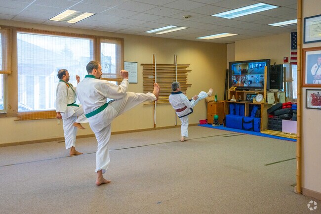 Take a karate or a self-defense class at Salem St Studio in Glenwood.
