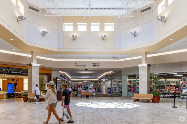 Locals can beat the heat at the Governor's Square Mall.