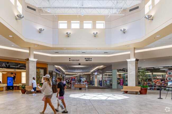 Locals can beat the heat at the Governors Square Mall near Ringgold.