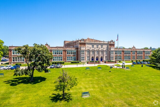 Secondary students in Linden Heights attend Roosevelt High School.
