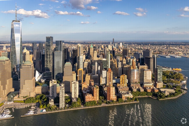 Located right on the Hudson River, condos in Battery Park offer residents pristine views.