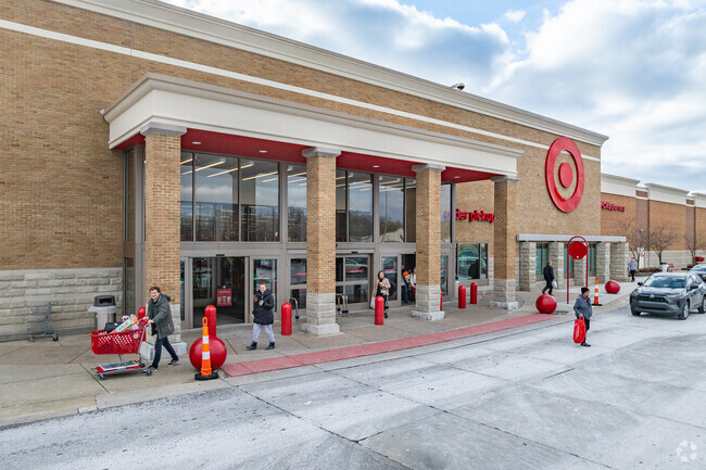 The residents of Knolls-Thomas enjoy shopping at Target  located on High Street.