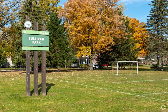 Sullivan Park offers little leage soccer and a playground for the kids.