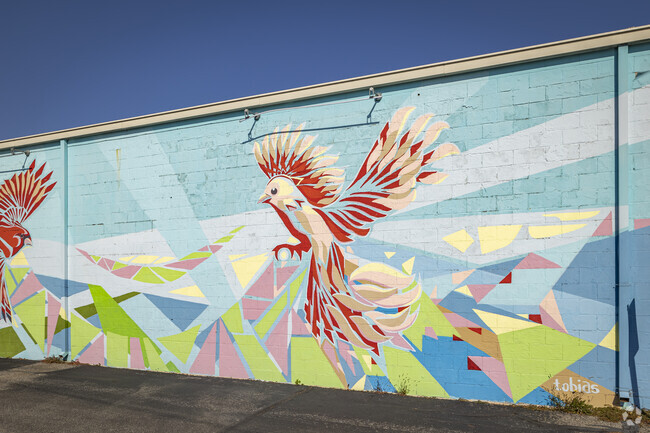 There are several murals on display in Downtown Fort Wayne as well as in Frances Slocum.