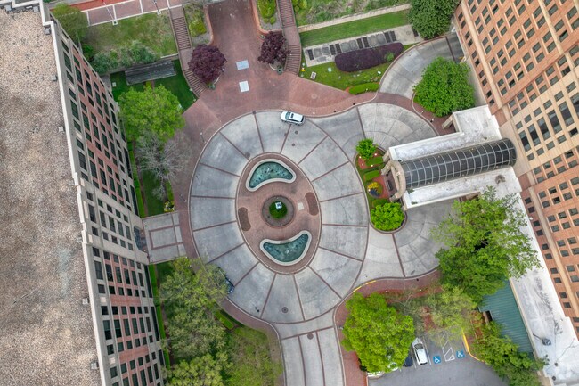 Green-space design is an important part of the overall Riverwalk experience.