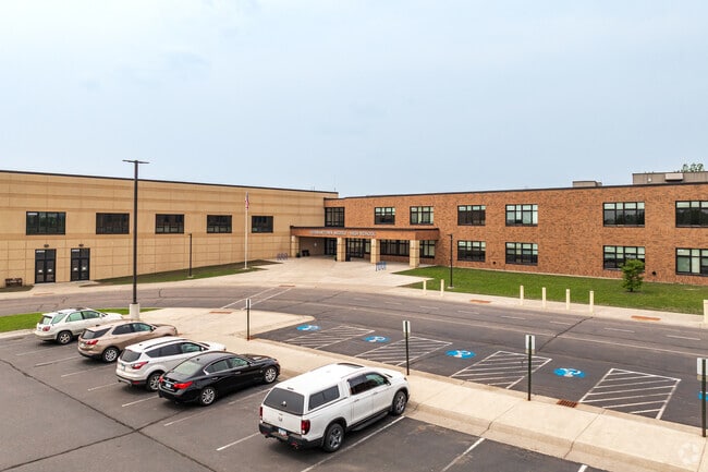 Hermantown Middle-Senior High School  serve both middle school and senior high students in one building.