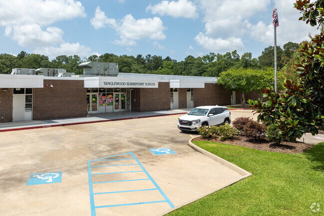 Approximately 720 students attend Tanglewood Elementary School.