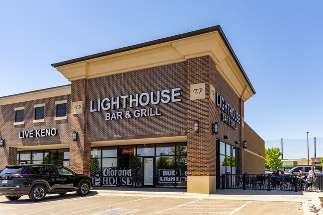 Enjoy a cold one on the patio at Lighthouse Bar & Grill in Tiburon.