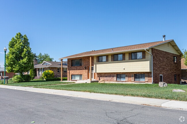 Two-story homes are common in the Westmore neighborhood.