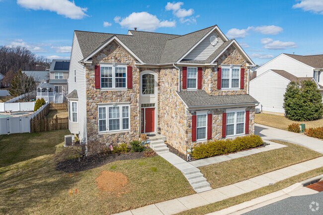 Colonial revival homes in Honeygo, MD offer stylish and comfortable living for single family households.