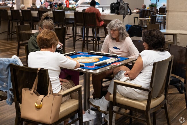 Residents of Sunrise Intracoastal can spend time together at the local mall.