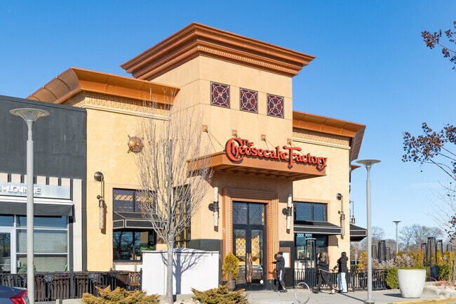 The Cheesecake Factory at the South Shore Mall in Bay Shore is a local favoirite place.
