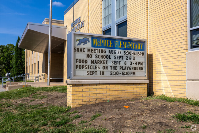 McPhee Elementary School is a great place to attend.