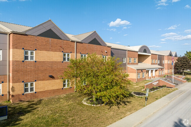 Washington Irving Elementary School, serving Indianapolis students up to 5th grade.