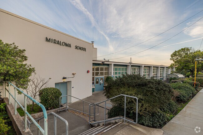 Miraloma's Entrance: A Portal to Learning, A Gateway to Success.