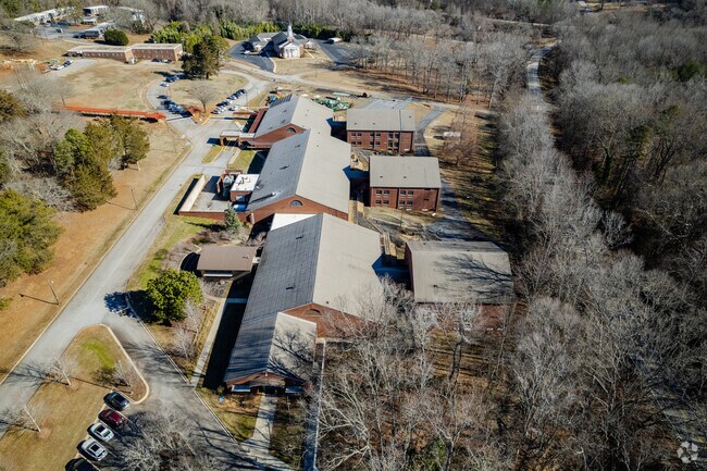 Side view of Cedar Springs Academy