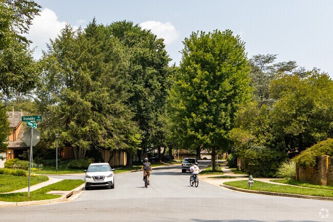 The Drumaldry subdivision is a great place for a bike ride on a cool summer morning.