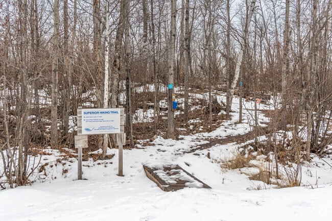 The Superior Hiking Trail can be accessed from C.J. Ramstad North Shore Trail Head near Rice Lake.