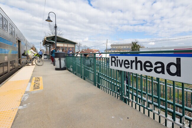 The Riverhead LIRR is the closest LIRR stop west of Jamesport.