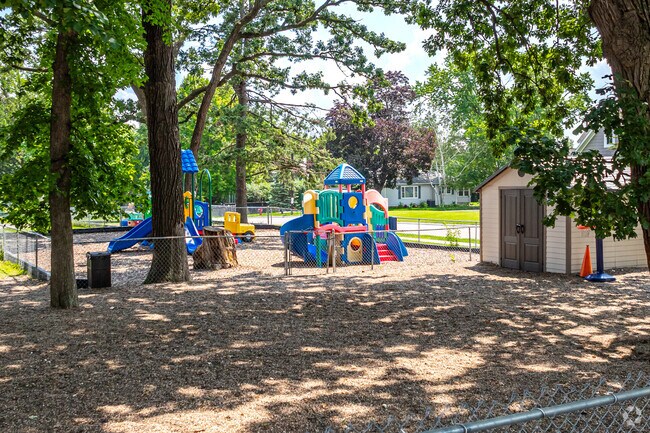 St. Peter's Lutheran School offers a second playground for the younger children.