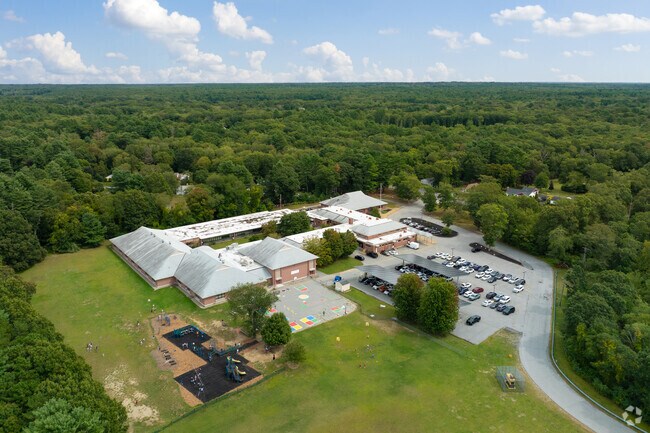 Palmer River Elementary School serves young students in Rehoboth.