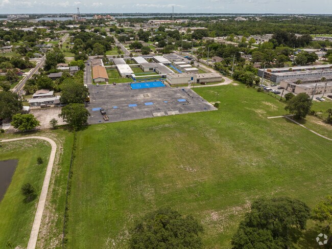 Emma Jewel Charter Academy has plenty of space for sporting activities.