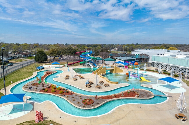 The Euless Family Life Aquatic Park is open seasonally for locals to the area.