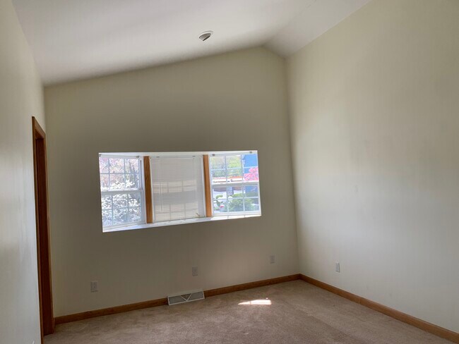 Main bedroom with power room and walk in closet