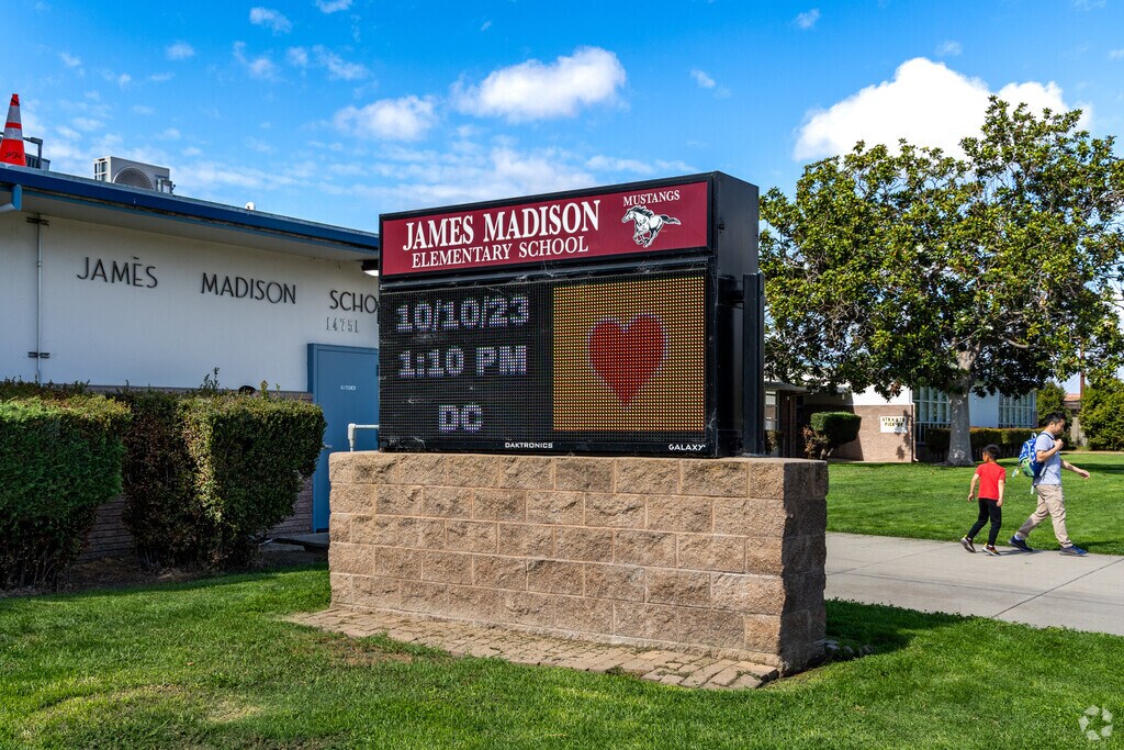 You children will enjoy learning in the inspiring atmosphere of James Madison Elementary School.