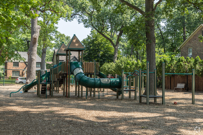 Playground at Ferndale Lower Elementary School in Oak Park.