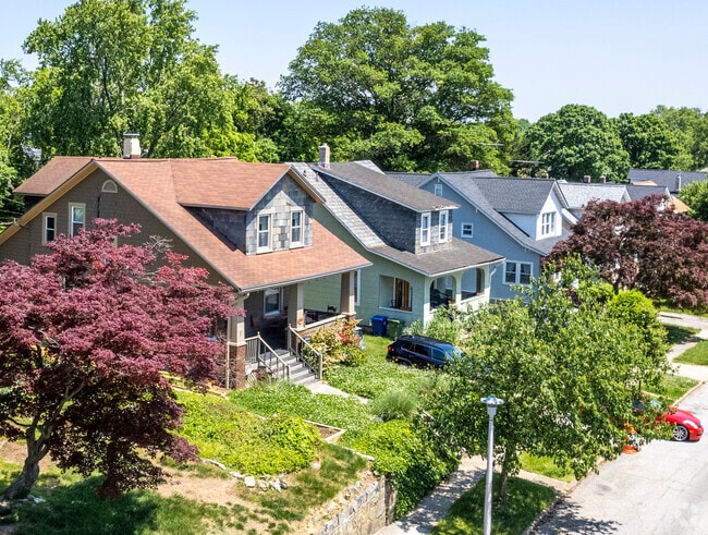 The Lauraville neighborhood features many vintage home styles.