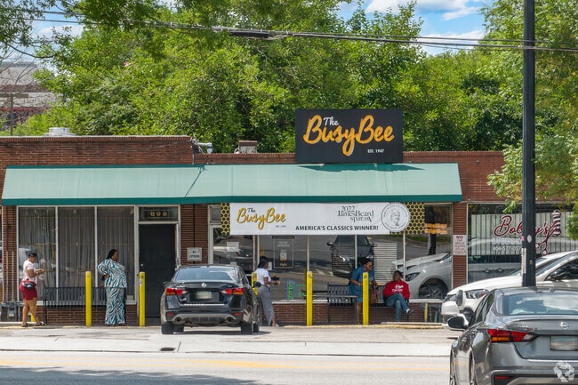Busy Bee is a phenomenal restaurant in Vine City with famous patrons of the Civil Rights Era.
