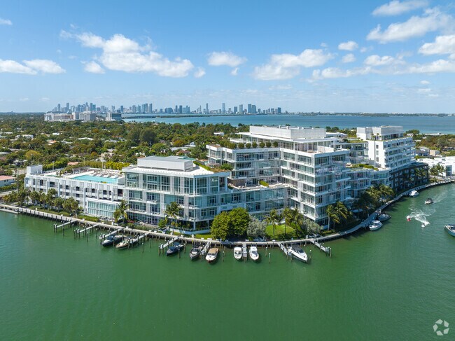 The Ritz Carlton offers luxury apartment living on the water in Nautilus.