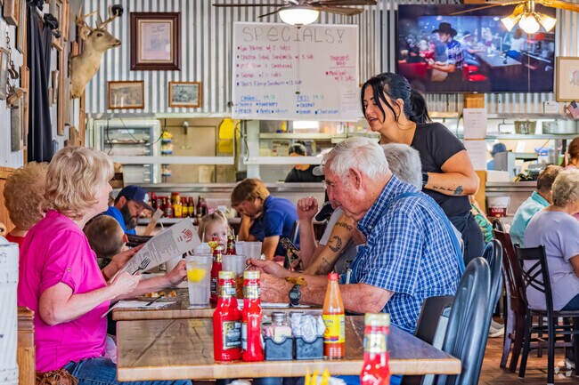 Libby's Café in Goldsby is a local favorite restaurant for lunch.