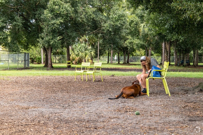 Relax at Buckingham Dog Park with your furry friend while living in Ft. Myers.