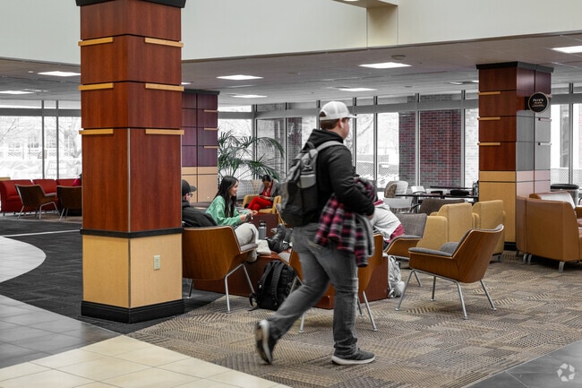 Hang out with your friends at the WSU Campus in the Students Center in Ken-Mar.