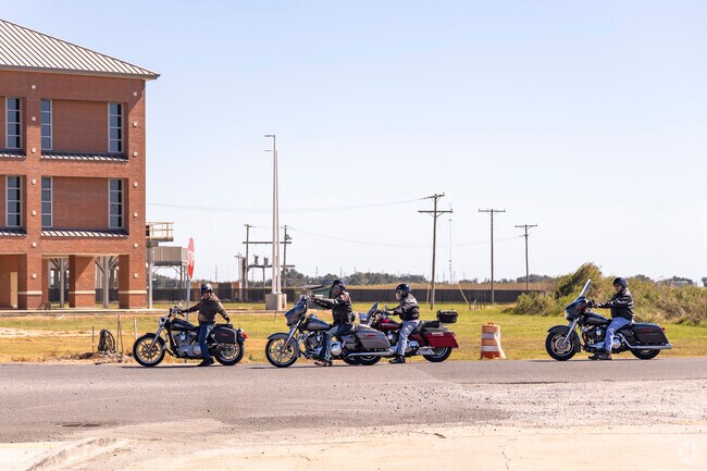 Many residents of Cameron ride motorcycles and many riders pass through Camron for the views.