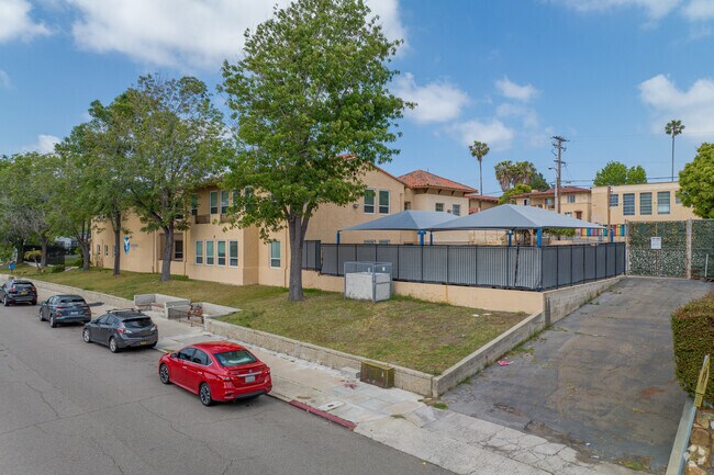 St. Katharine Drexel Academy offers staff off street parking.