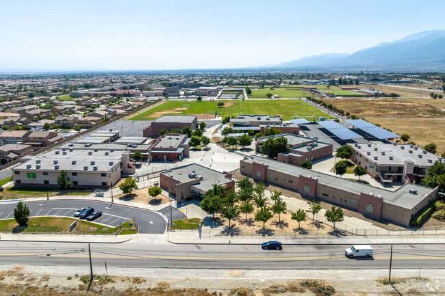 Wayne Ruble Middle School is in Fontana CA.
