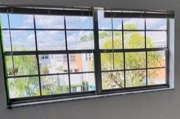 View of Pool from Bedroom
