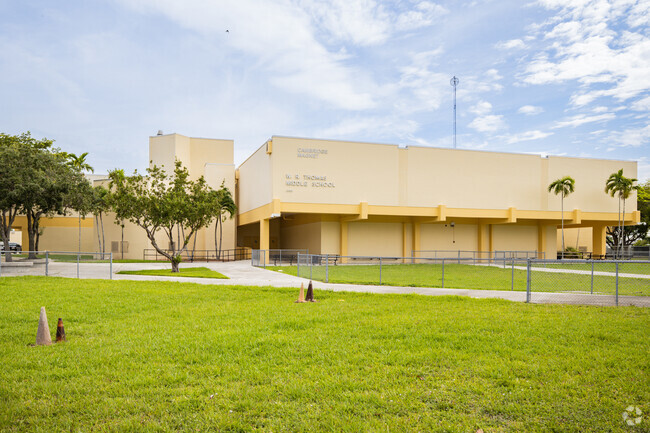 Welcome to W.R. Thomas Middle School, where students flourish.
