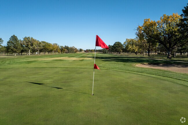 Russell Memorial Park features a nine-hole public golf course.