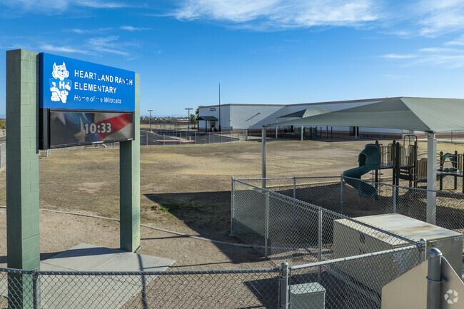 Test scores at Heartland Ranch Elementary School in Coolidge fall below the national average.