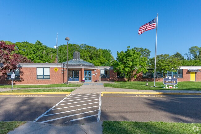 Alma E. Pagels School serves students pre-K through 5th grade in West Haven.