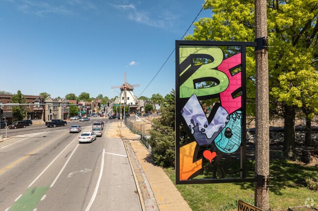 There's a lot of love here in Bevo Mill.